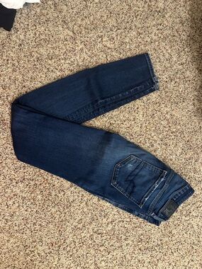 Women’s Dark Blue Denim Jeans - Classic Straight Fit